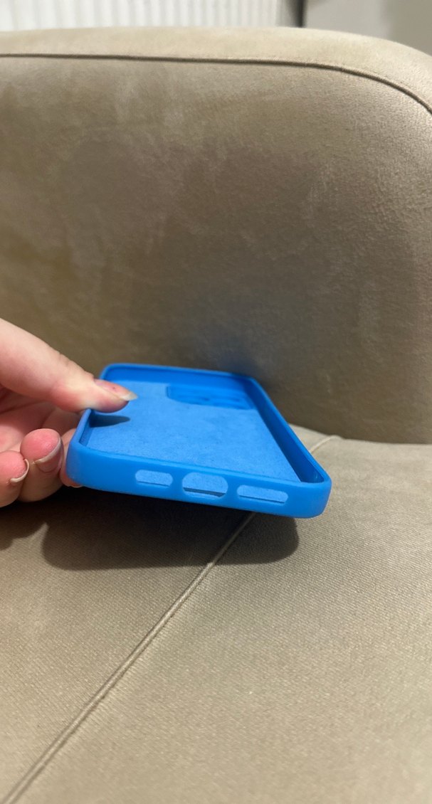 Parlak Mavi Bulutlu Telefon Kılıfı 14 pro max - Görsel 5