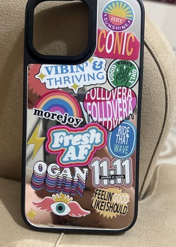 Parlak Çok Renkli Pop Kültür Telefon Kılıfı iphone 14 pro max - Görsel 5