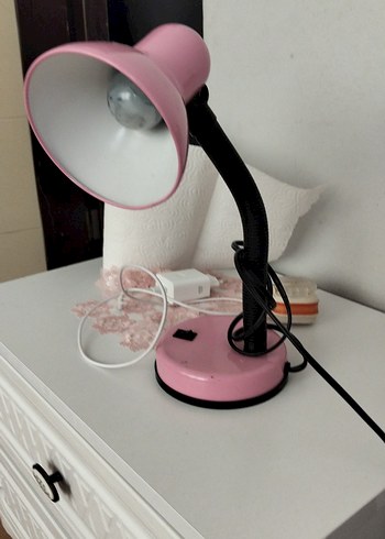 Pembe Masa Lambası - Görsel 6