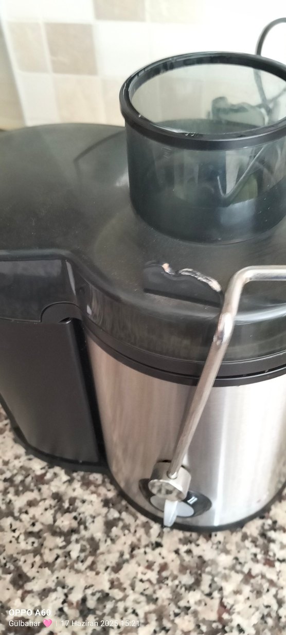 Gri Renkli Elektrikli Meyve Sıkacağı - Görsel 3