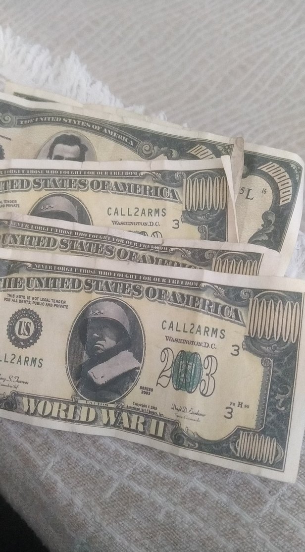 Altın ve Gri Dünya Savaşı II Temalı Hediyelik Para - Görsel 2