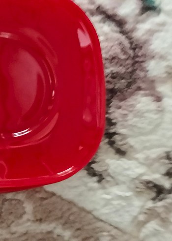 Kırmızı çay tabağı altı - Görsel 7