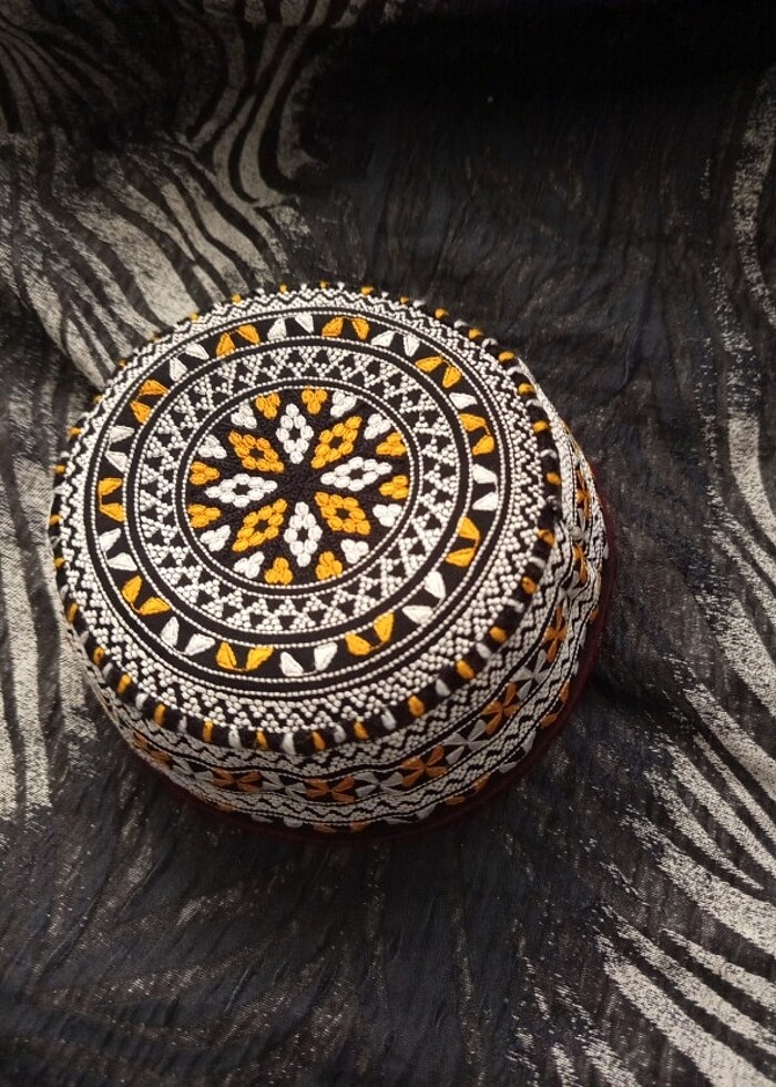 TÜRKMENİSTAN YÜRESEL ERKEK TAKKE - Görsel 3