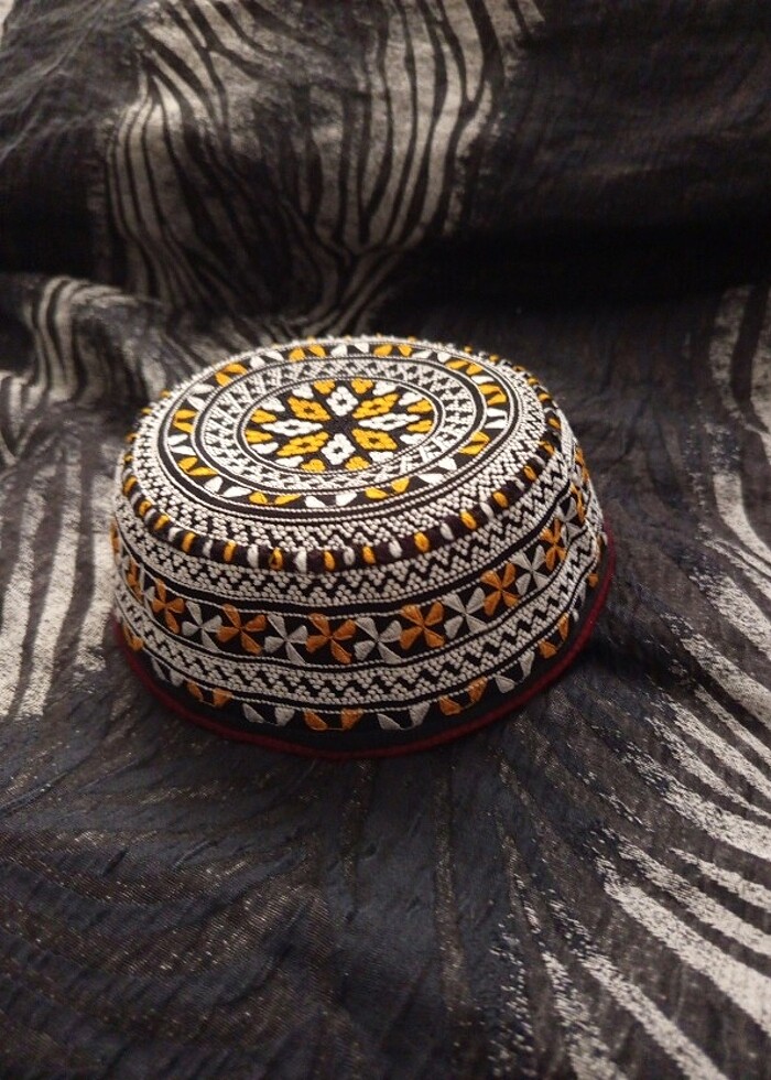 TÜRKMENİSTAN YÜRESEL ERKEK TAKKE - Görsel 4