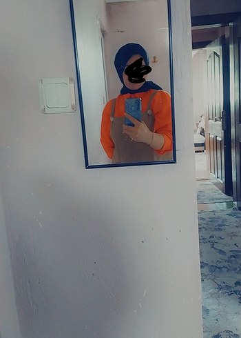 Camel Renkli  elbise - Görsel 2