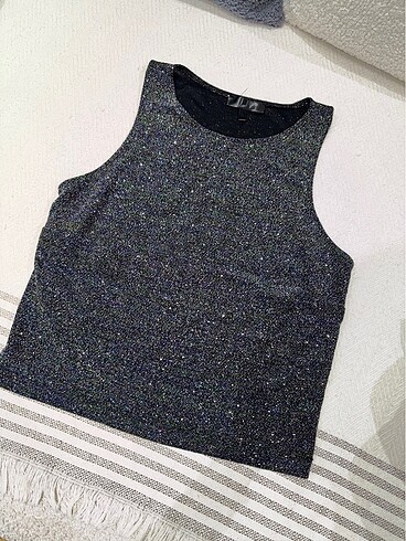 Koton simli crop