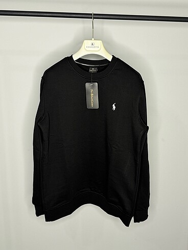 Polo İki İplik Kompakt Kumaş Sweatshirt