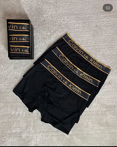 CK Gold Black 3 Lü Premium Boxer