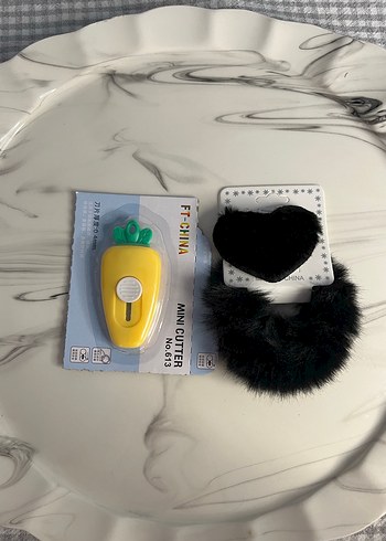 Penti Püsküllü Baskılı Beyaz Pamuklu Kozmetik Çantası
