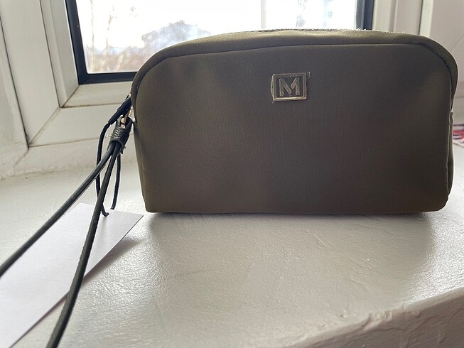  Beden haki Renk MANGO KOZMETİK ÇANTASI