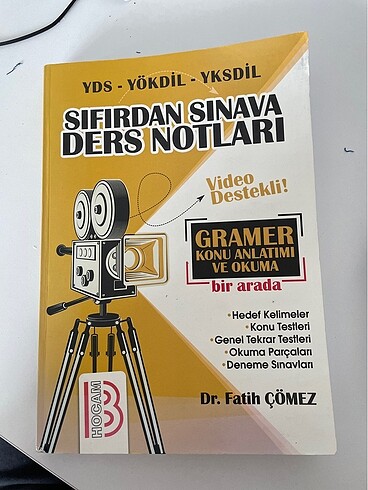 BENİM HOCAM YAYINLARI YKSDİL - YDS - YÖKDİL SIFIRDAN SINAVA DERS