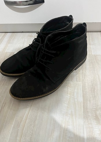 Siyah Süet Erkek Bot - Görsel 3