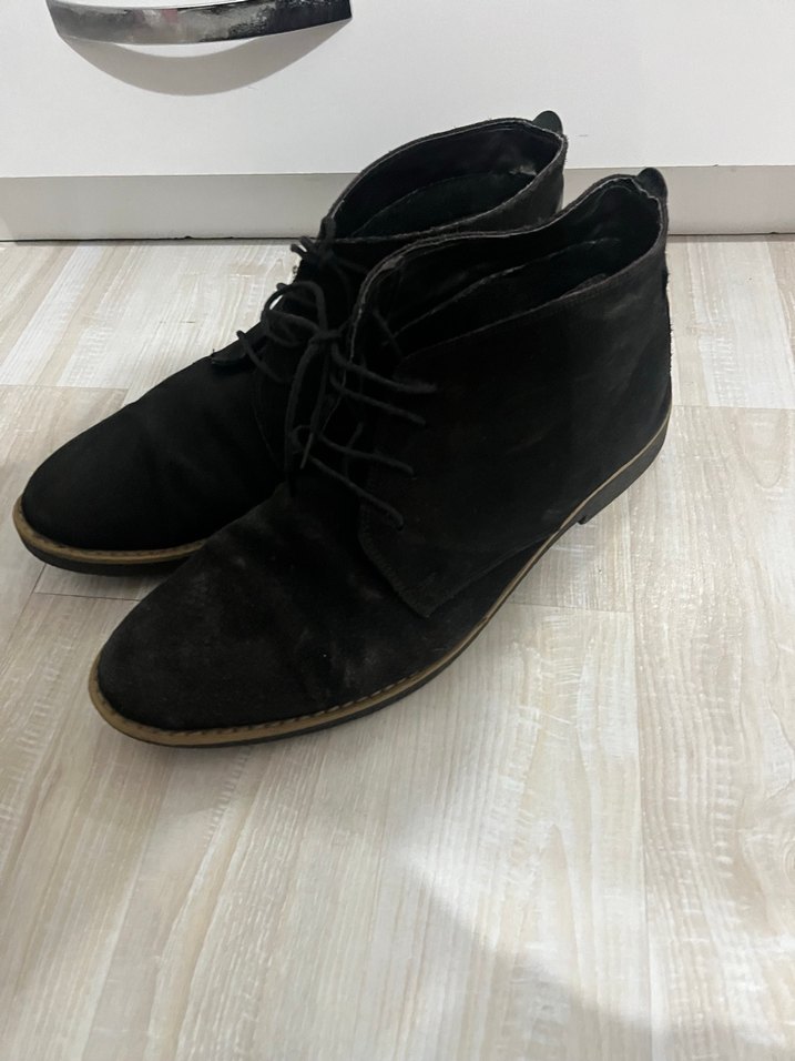 Siyah Süet Erkek Bot - Görsel 3