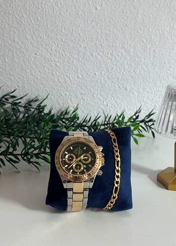 Diğer Sikligin Ve Gucun Bulustugu İki Renkli Saat