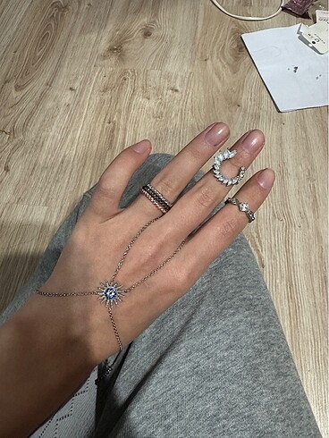Beden altın Renk Takı Kavanozu - takı jar 66 parça karışık takı küpe kolye yüzük