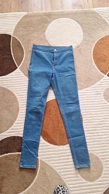 Yüksek bel jean 