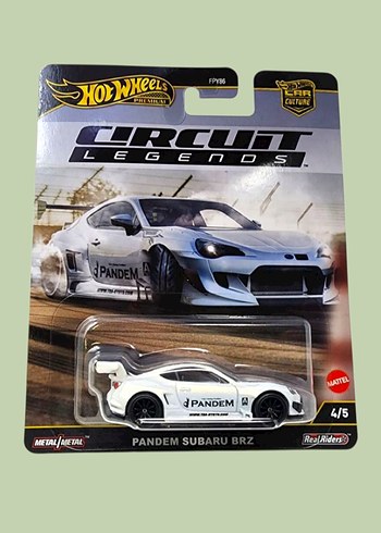 Hot Wheels premium circuit PanDem Subaru sıfır kutulu