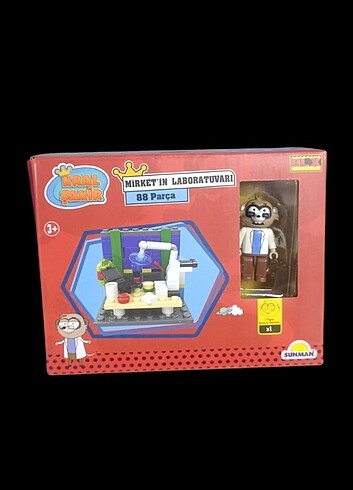 Kral şakir lego mirketin labaratuvarı eğitici yapboz 