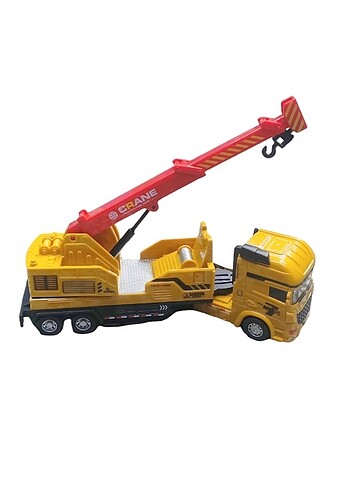Diecast iş makinesi vinç kamyon sıfır ürün 