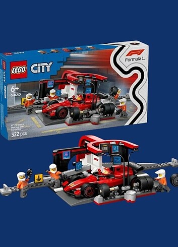 Diğer Lego formula F1 Ferrari sıfır kutulu