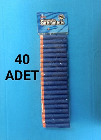 Nerf mermisi 40 tane vardem marka sıfır kutulu
