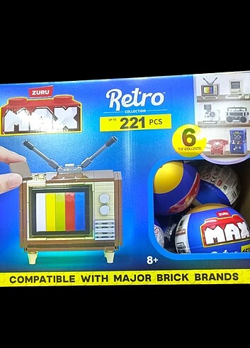 Beden Zuru Max retro sürpriz paket sıfır kutulu
