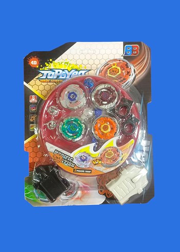 Beyblade 4 lü metal çift atıcılı arenalı sıfır kutulu