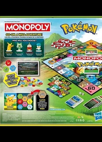 Diğer Monopoly Pokemon sıfır kutulu