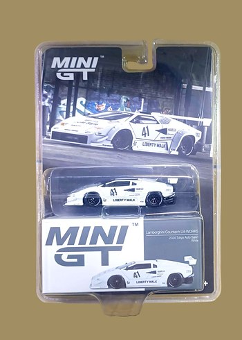 Hot Wheels Mini GT Lamborghini Countach sıfır | Gardrops