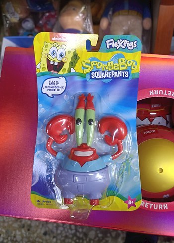 sünger Bob Sponge Bob orjinal esnek figür sıfır kutulu