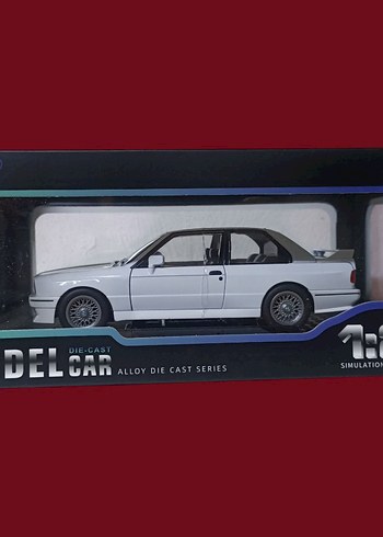 diecast model araba BMW M3 sıfır kutulu