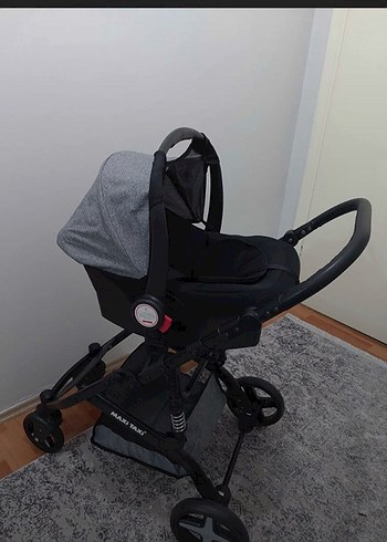 Gri travel sistem Bebek Arabası - Görsel 2