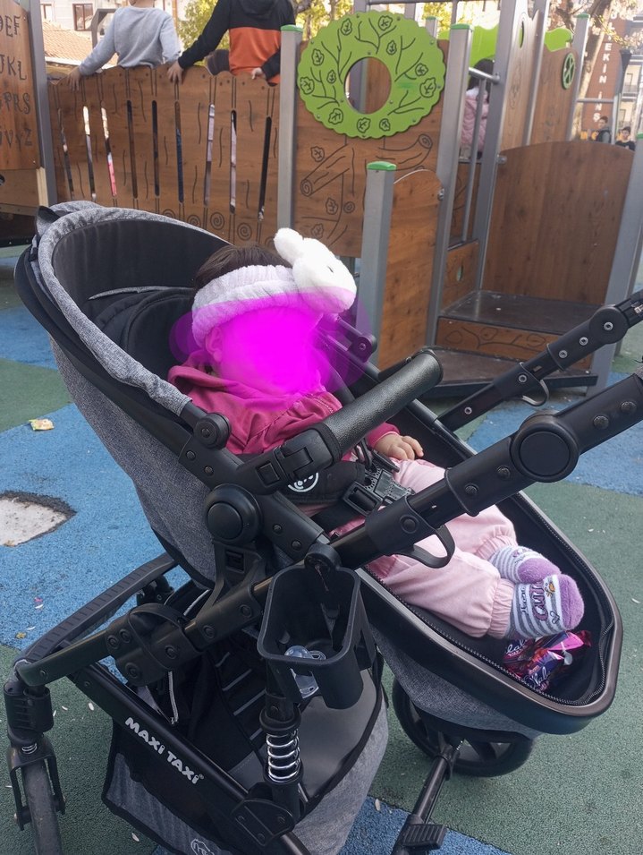 Gri travel sistem Bebek Arabası - Görsel 3