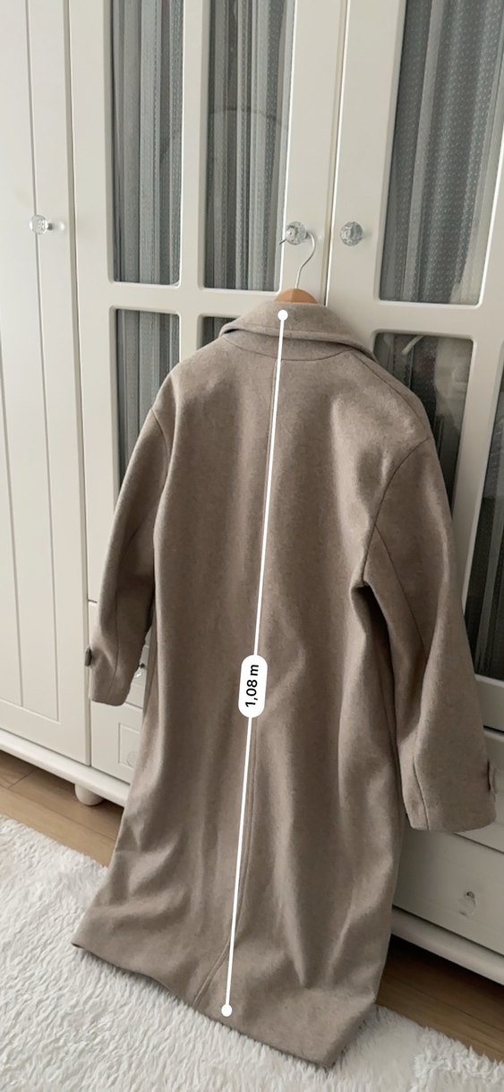 Bej ZARA Kaban — görsel 6/7