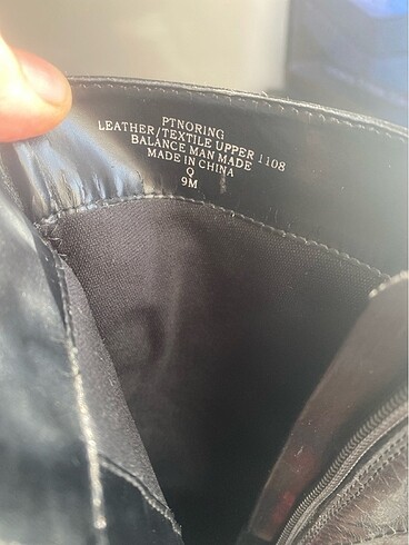 39 Beden Nine West deri çizme