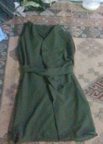 Uzun Kesim, Salaş Kesim Kolsuz Kadın Elbise - Görsel 4