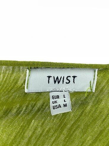 l Beden çeşitli Renk Twist Bluz %70 İndirimli.