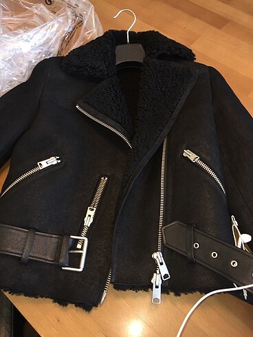 Allsaints Deri Kurklu Ceket