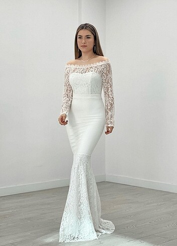 36 Beden Nikah elbise