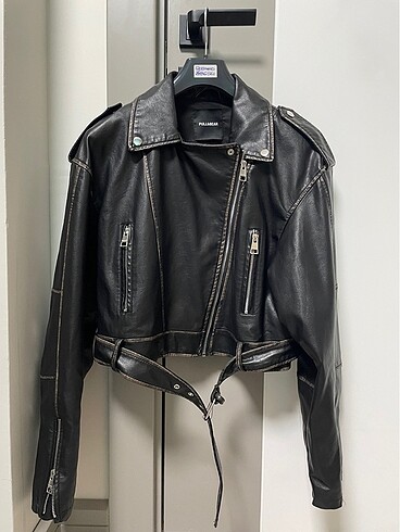 Pull and Bear Pull&Bear Biker Deri Ceket