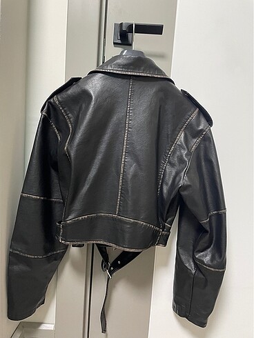m Beden Pull&Bear Biker Deri Ceket