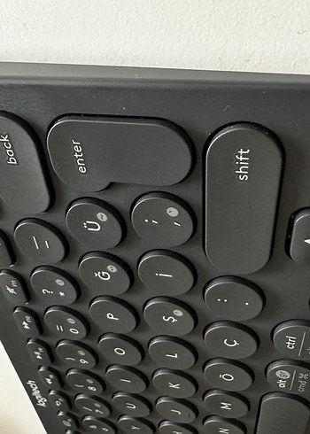 Logitech k380 bluetooth Siyah Klavye - kutulu