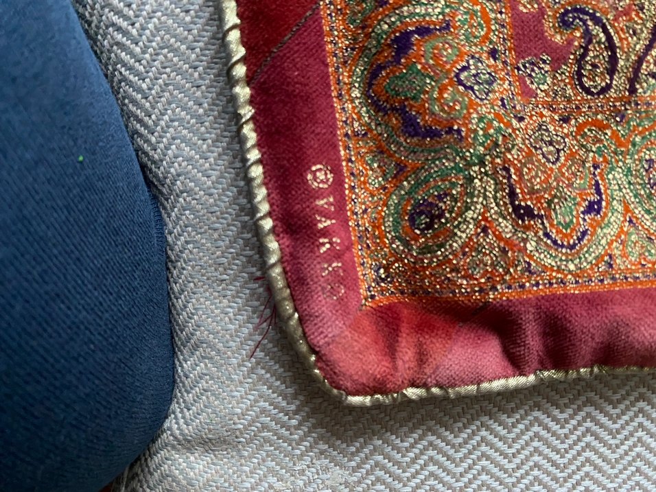 Vakko kırlent - Görsel 2