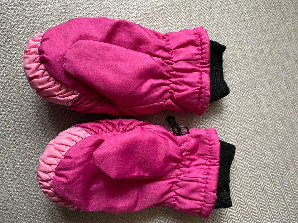 Kız çocuk kar eldiveni - Görsel 2