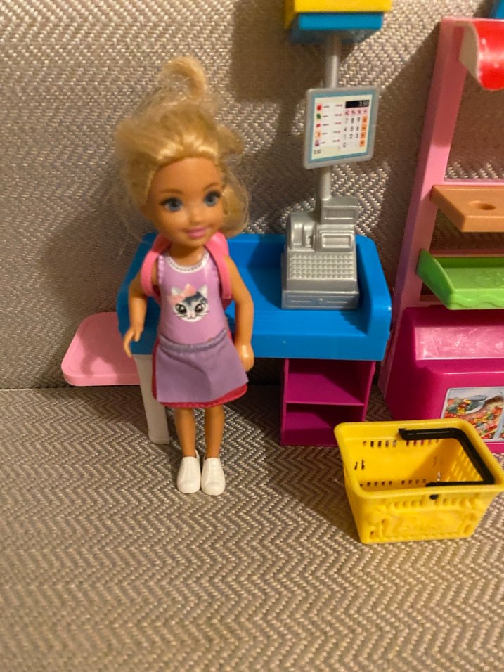 Chelsea Bebek ve Pastel Renkli Market Seti - Görsel 2