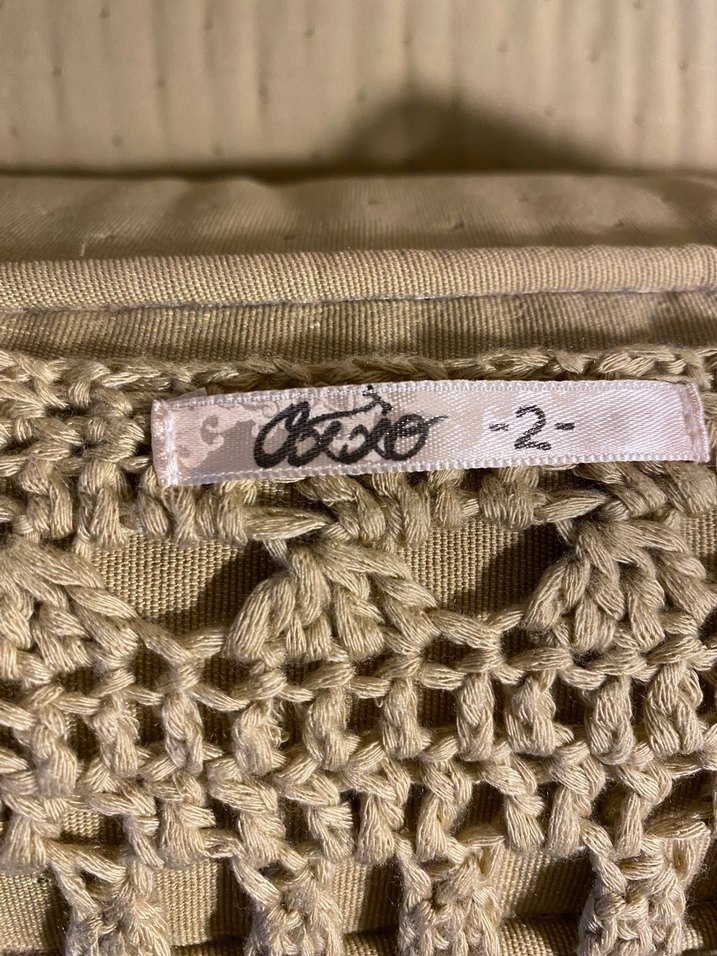 Oxxo Bej Örgü Bohem Kadın Yelek - Görsel 3