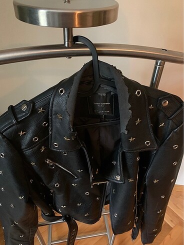Zara Zara suni deri ceket