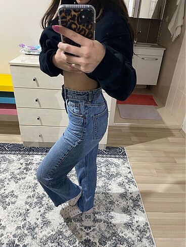 xs Beden mavi Renk zara jean