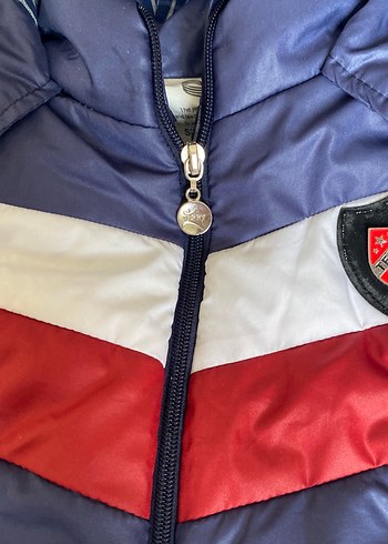 Erkek Çocuk Lacivert Fermuarlı Yelek - Görsel 2