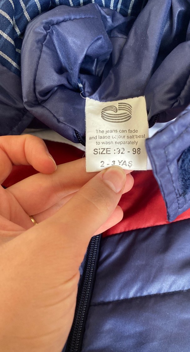 Erkek Çocuk Lacivert Fermuarlı Yelek - Görsel 3